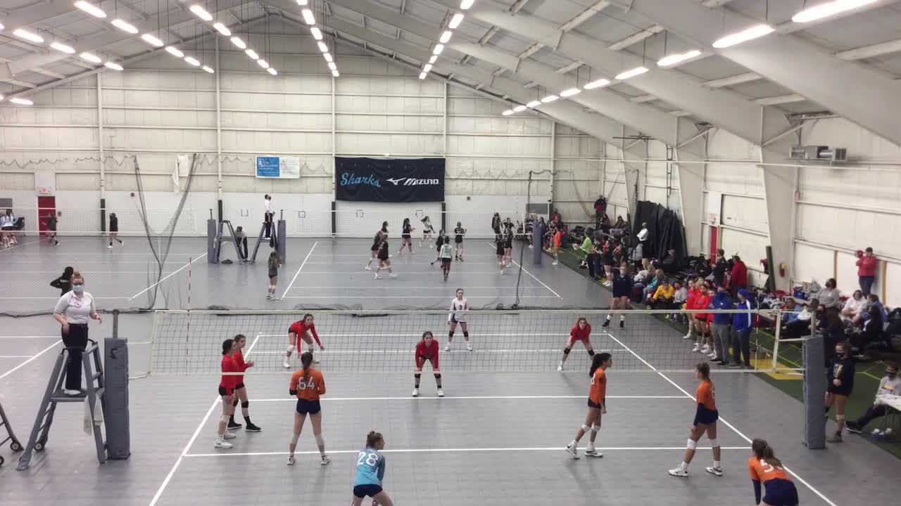 Sharks American Challenge Mar 13-14 - First Pool Play - Mintonette 56 - Set 1