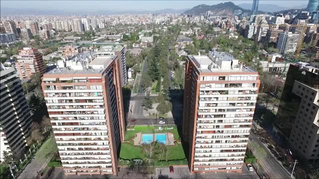 Las condes city in Chile