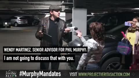 USA | Gov Murphy Campaign Senior Advisor Wendy Martinez REFUSES to Answer Questions on Vax Mandates