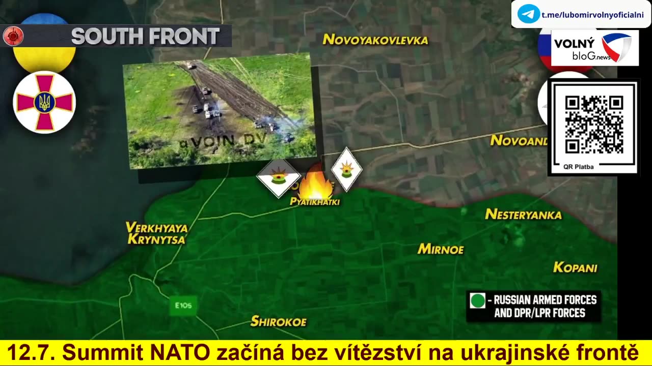 12.7. Summit NATO začíná bez vítězství na ukrajinské frontě