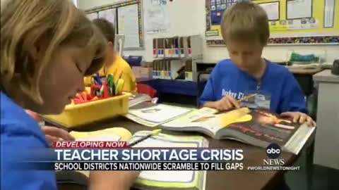 Teacher shortages increase across US(2)