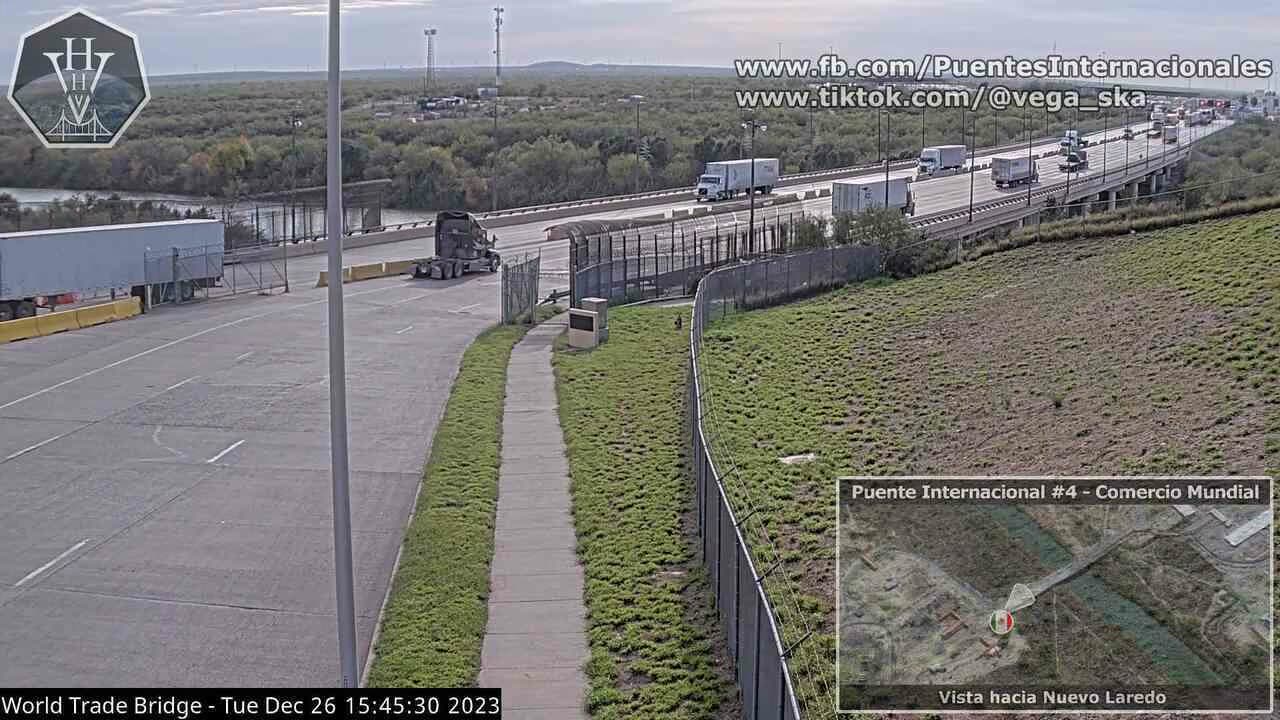 2023-12-26 - Puente Internacional 4 (viendo hacia Nuevo Laredo)