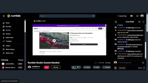 EVENT: Rumble Studio Guests Needed For Streaming