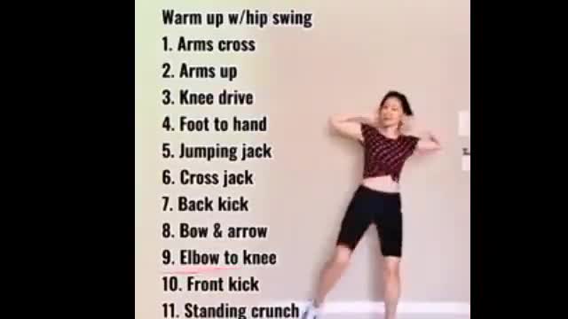 3 Minutes Cardio Fat Burning Exercise For Women