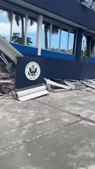 US embassy in Vanuatu has sustained significant damage following a powerful earthquake