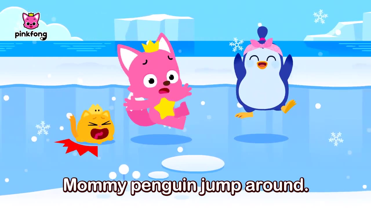 PENGUIN FAMILY DANCE ! ANIMAL SONGS OF PINKFONG NINIMO ! PINKFONG KIDS SONG !