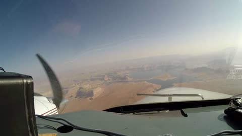 Scenic Flight from Lake Havasu to Telluride VIA Lake Powell in the Cessna 310