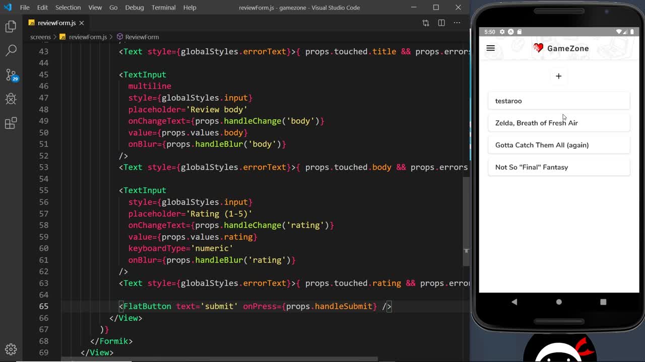 React Native Tutorial #35