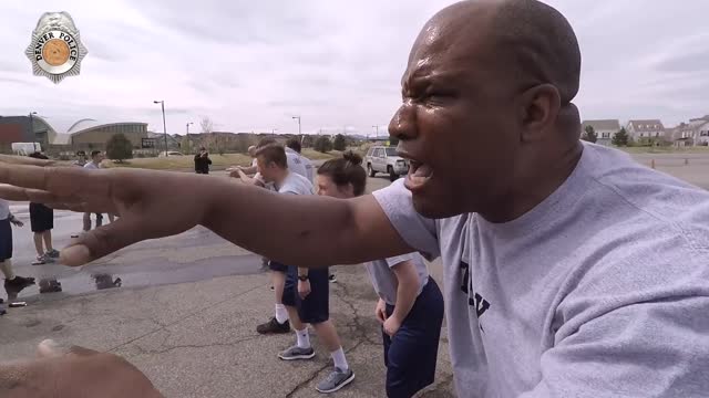 Police Recruits Get Pepper Sprayed In Face