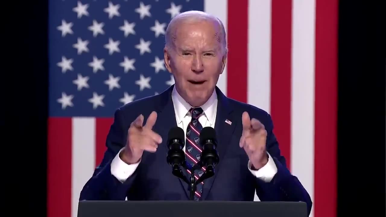 Joe Biden: "We must be clear, democracy is on the ballot!"