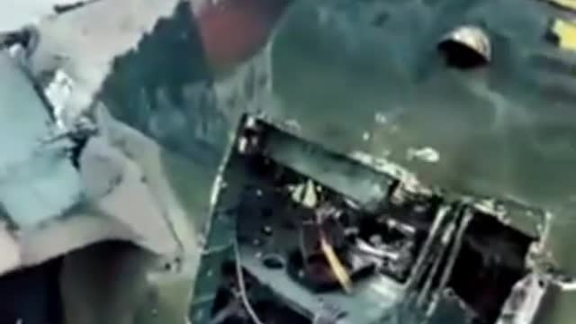 The 59th Motorized Brigade shot down a Russian Mi-24P/35M helicopter over Kherson Oblast