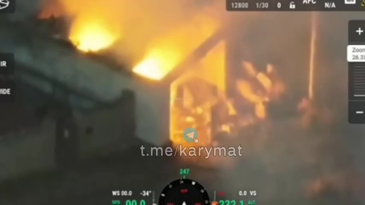 Insane Detonation of Munitions Inside of Burning Building