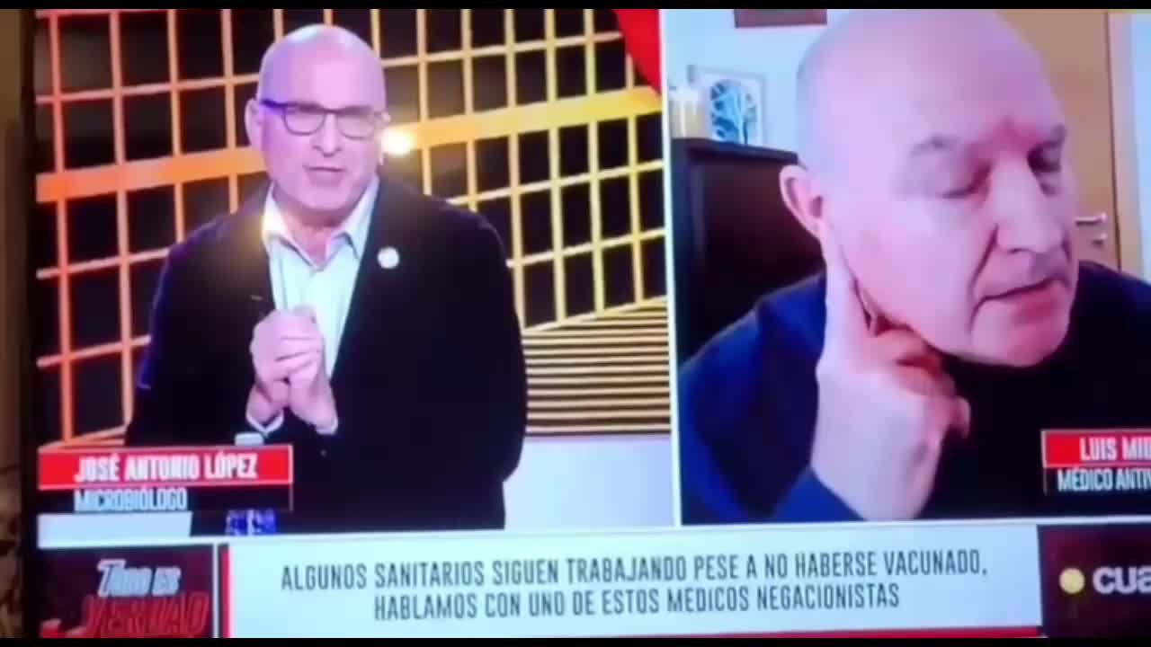 Doctor de benito expone a los medicos sicarios que cobran de las farmaceuticas en television