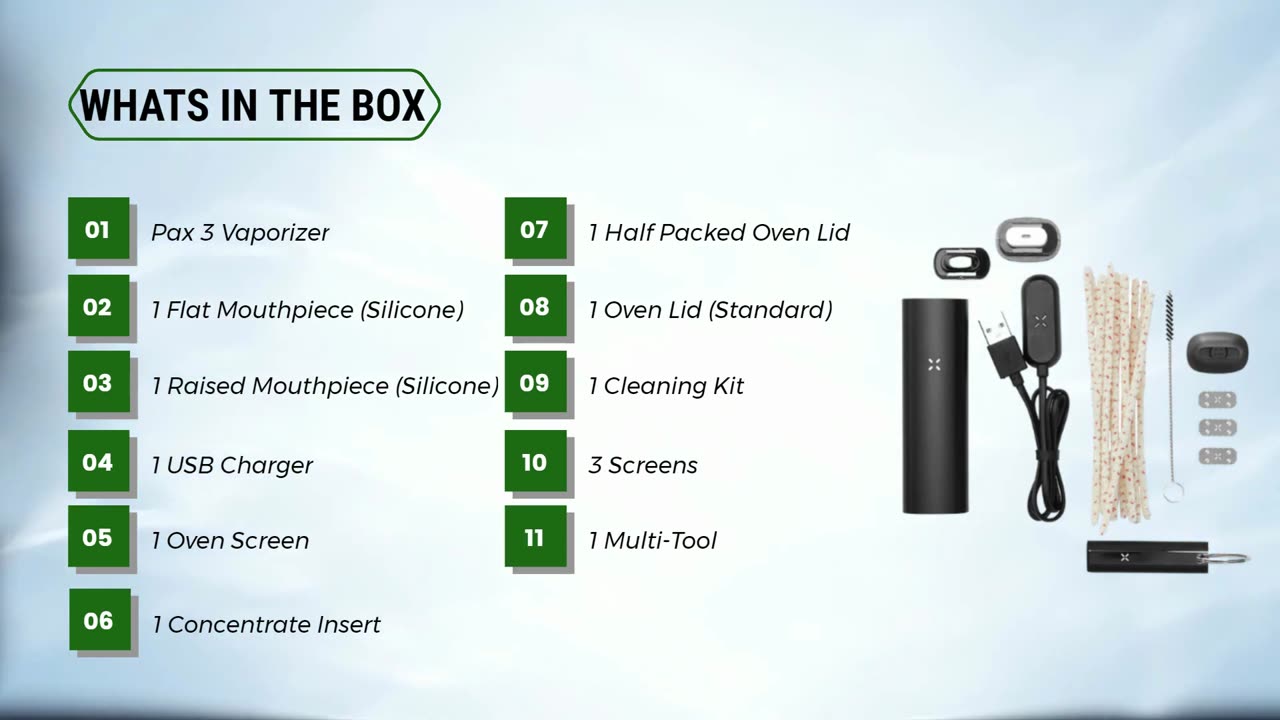 Pax 3 Vaporizer Complete Kit | Haze Smoke Shop