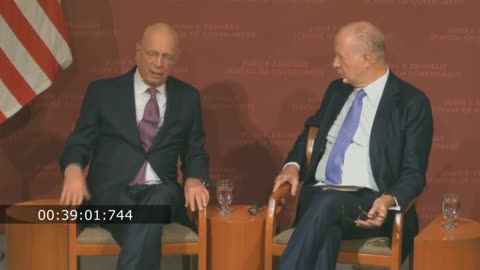 Young Global Leader program: Klaus Schwab at Harvard University