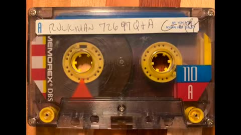 Questions & Answers with Dr Ruckman, 2nd Tape 1997 (Thank you Bro Mike Cox!)