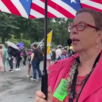 Pro-Abortion Protester Yells ‘Regulate Ejaculations’ in Front of the Supreme Court