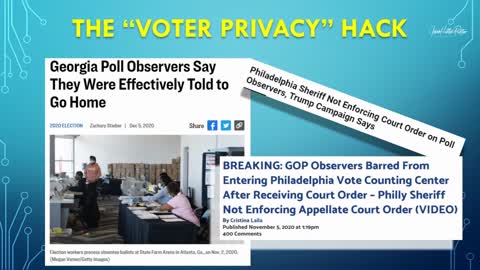 Hacking The Vote