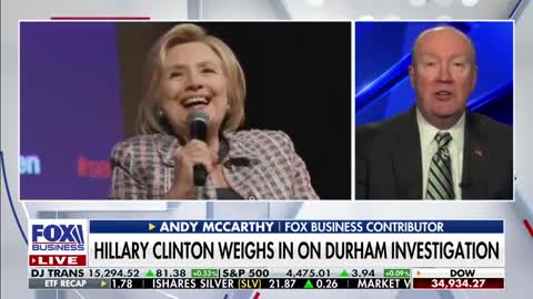 What Durham is ‘honing’ in on is the Clinton campaign: Andy McCarthy