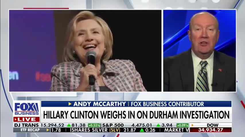 What Durham is ‘honing’ in on is the Clinton campaign: Andy McCarthy