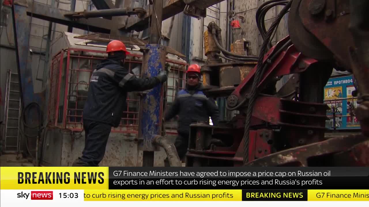 G7 hits back at Putin by imposing Russian oil price cap