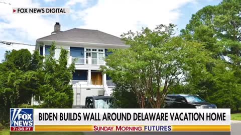 Biden is building a wall around his home in Delaware with $500k of your tax dollars