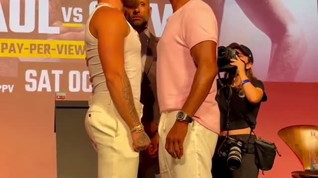 Jake Paul and Anderson Silva face off