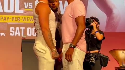 Jake Paul and Anderson Silva face off