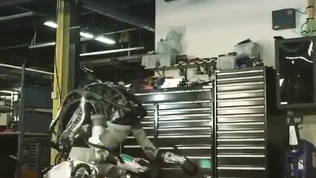 Somersault by a Robot at Boston Dynamics