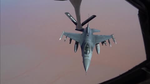 F-16 and F-18 In-flight refueling