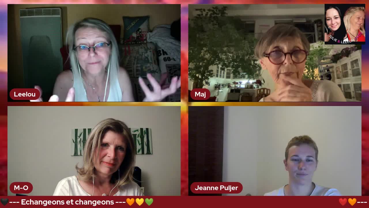 La Publi des Je Dis 19/05 Maj reçoit Marie-Odile, Jeanne &Leelou