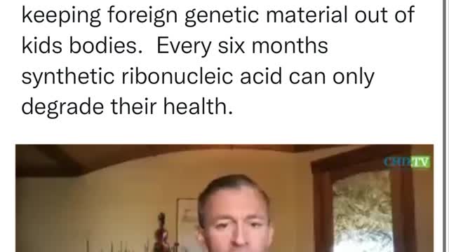 Know what you are injecting into your children!