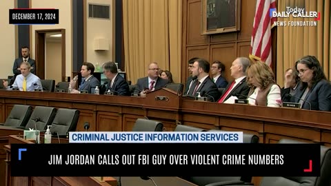 Rep. Jim Jordan CALLS OUT FBI Deputy Assistant Director, Timothy Ferguson, Over Crime Statistics