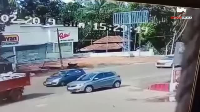 Kerala dangerous road accident cctv videos part 1