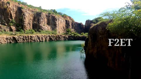 Hidden quarry view