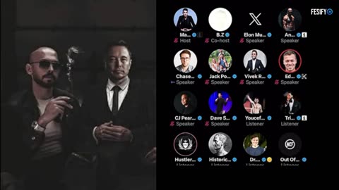 Andrew Tate Full Livestream With Elon Musk