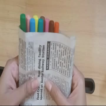 DIY Newspaper Bag | How To Make A Paper Bag | DIY - Paper Bag Tutorial | Easy And Quick Paper Bag