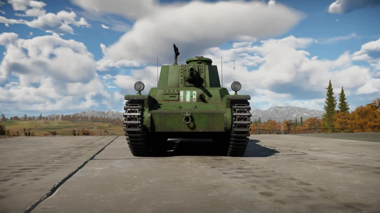 War Thunder: Type 97 Chi-Ha Kai Gameplay