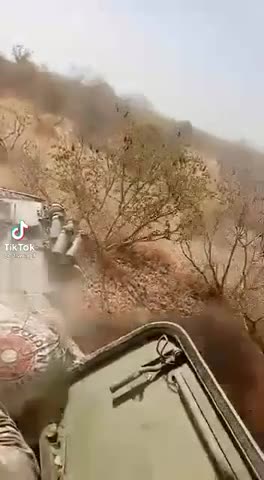 Nigerian Army Chase a Rebel