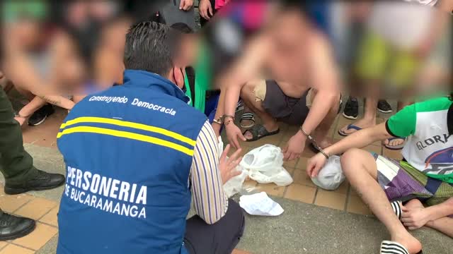 Zapatos con marihuana serían la causa del motín en la Estación de Policía al Norte de Bucaramanga