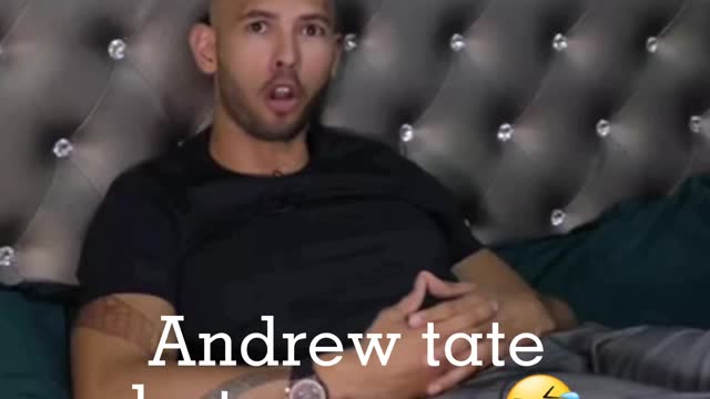 Andrew tate hates vaps