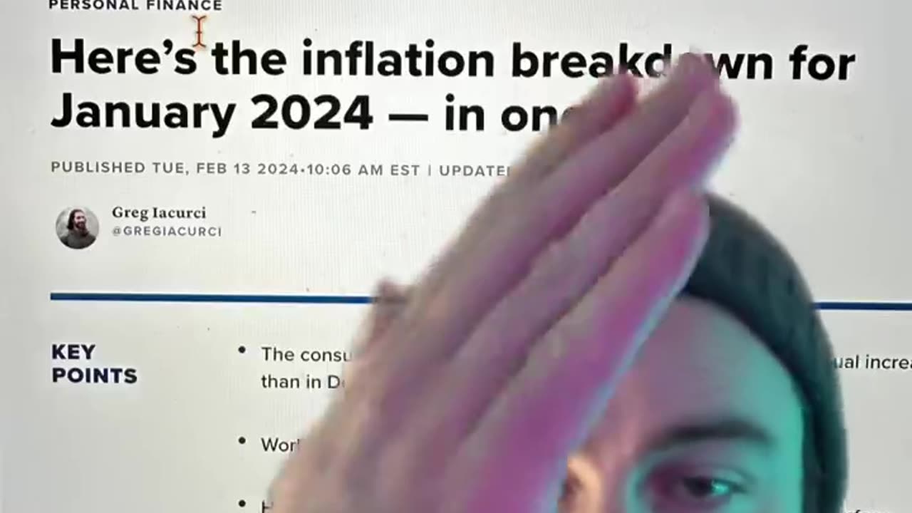 The January inflation report is hilarious via Ian Carroll