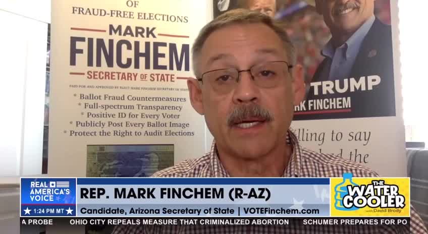 Mark Finchem believes they may be onto a Election racketeering case in Arizona