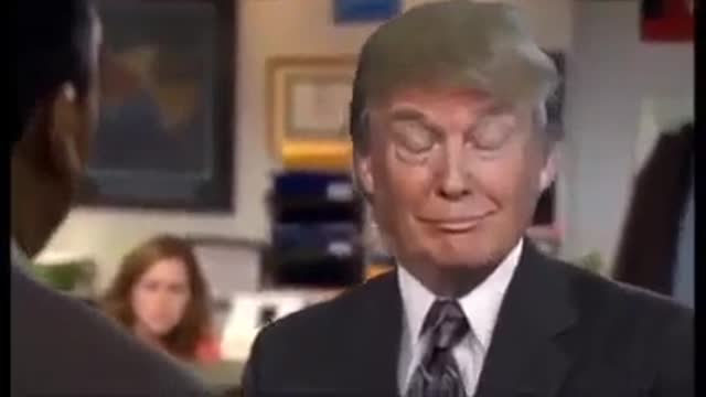 The office Donald trump parody