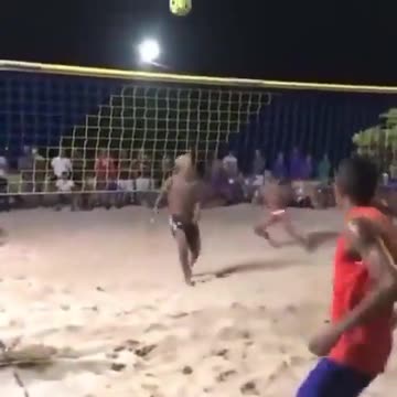 Foot volleyball