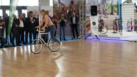 Viola Brand Artistic Cycling 2019 Turkey Unibike Bike And Equipment Exhibition-16