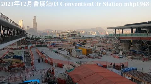 2021年12月會展站 03 Convention Centre Station, mhp1948, Dec 2021 #會展站 #exhibition_Centre_station