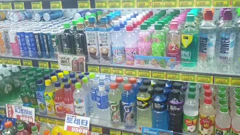 Juice corner of Hankuk Mart