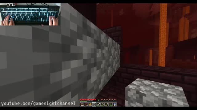 Beating Minecraft without a Mouse. It was fine.