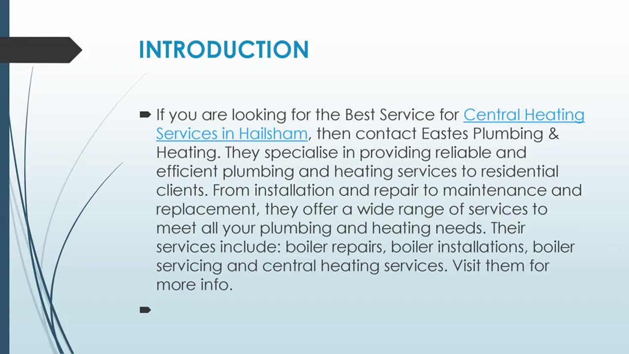 Get The Best Central Heating Services in Hailsham.